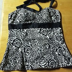 W.H.B.M. Bustier Halter